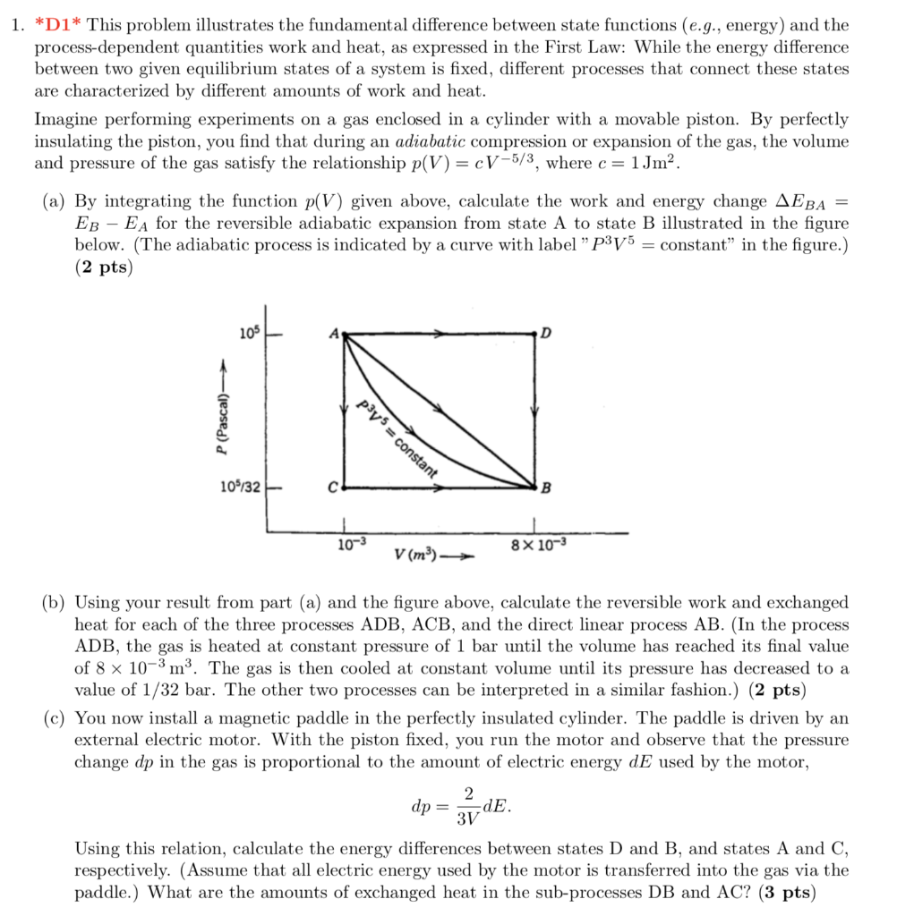 1 D1 This Problem Illustrates The Fundamental D Chegg Com