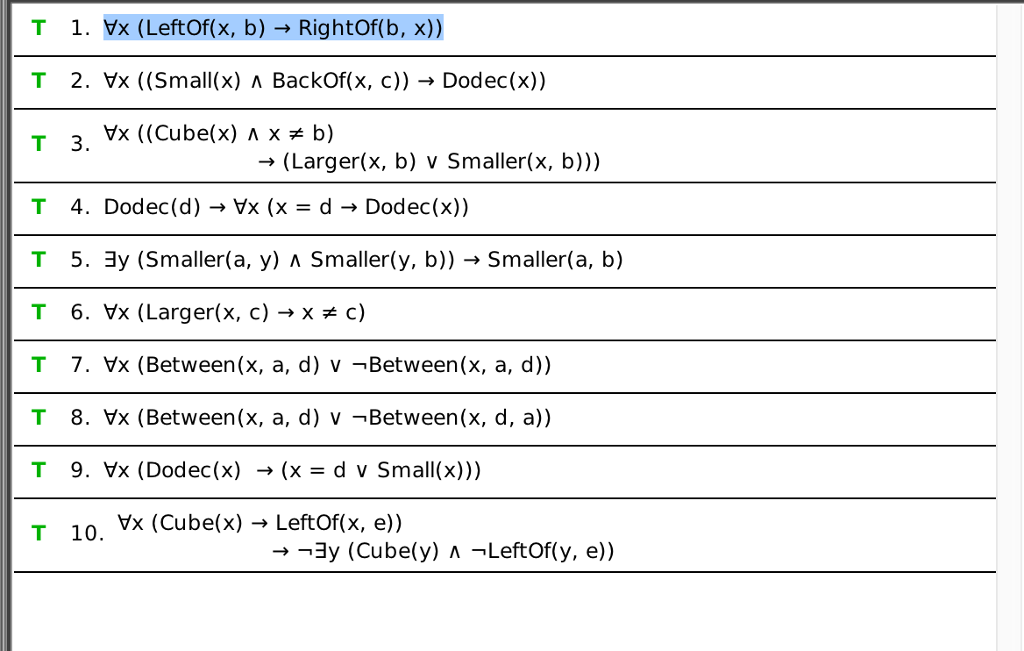 Which Threee Sentences Are Not Logical Truth And Chegg Com