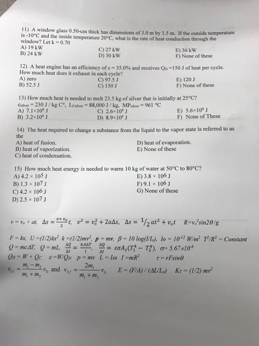 Solved A Window Glass 0 05 Cm Thick Has Dimensions Of 3 Chegg Com