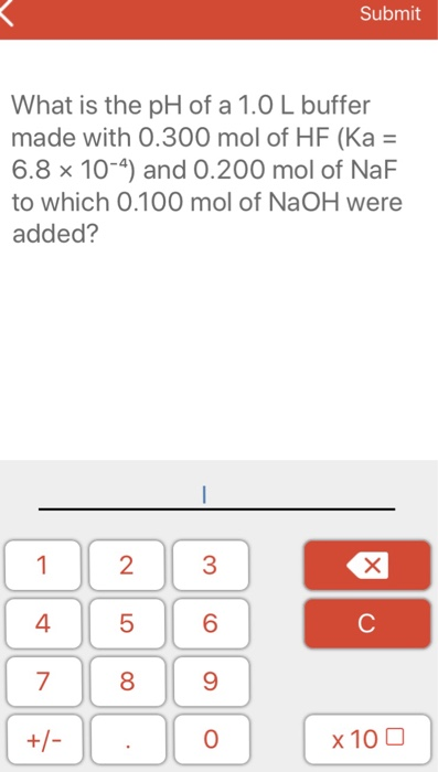 Answered: What is the pH of 1.00 L of the buffer… | bartleby Answered: What is the pH of 1.00 L of the buffer… | bartleby