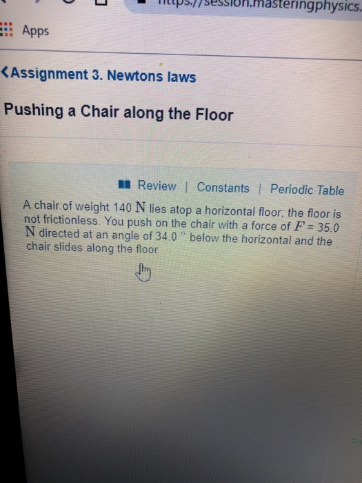 Solved Htups Session Masteringphysics Apps Kassignment 3