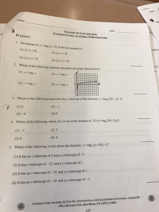 Key features of functions common core algebra 2 answers picture