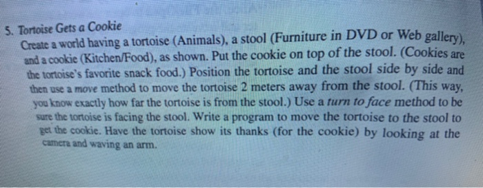 Please Help I Don T Know Why The Tortoise Isn T Chegg 