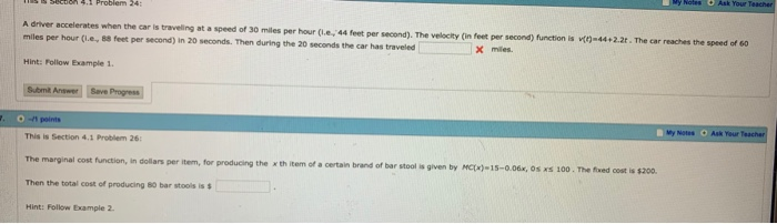 miles per hour in feet per second