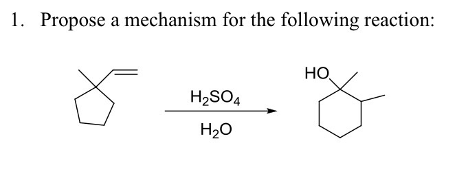 h2so4 reaction mechanism