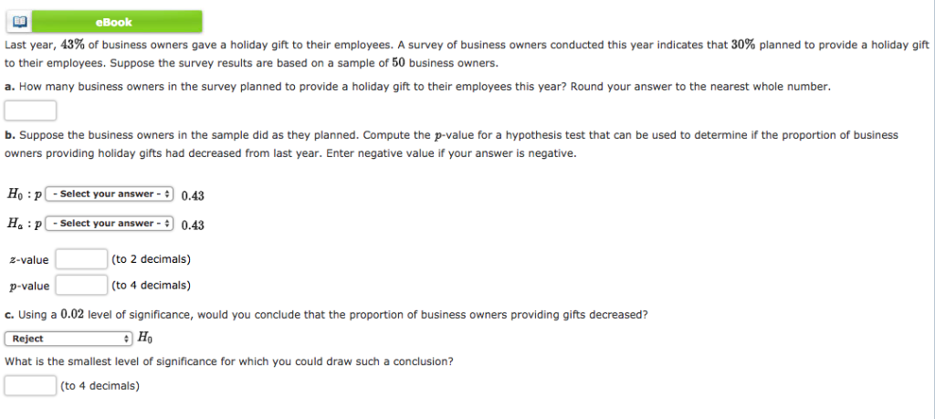 Solved Ebook Last Year 43 Of Business Owners Gave A Hol Solved Ebook Last Year 43 Of Business Owners Gave A Hol