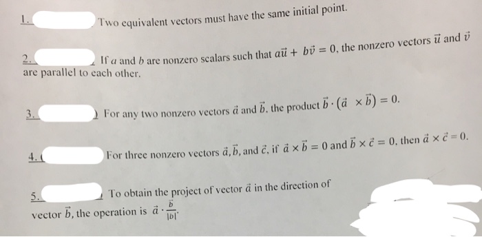 Solved Please Help With Question Of Vectors And Help Unde Chegg Com