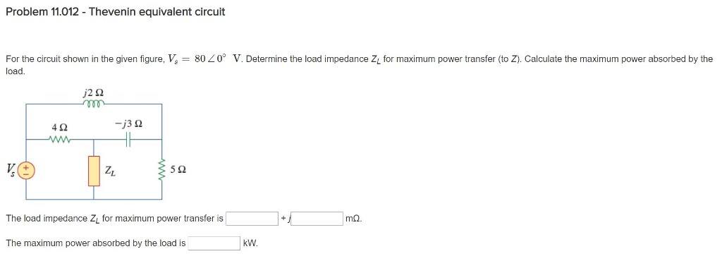 Solved For The Circuit Shown In The Given Figure Vs 80 Chegg Com