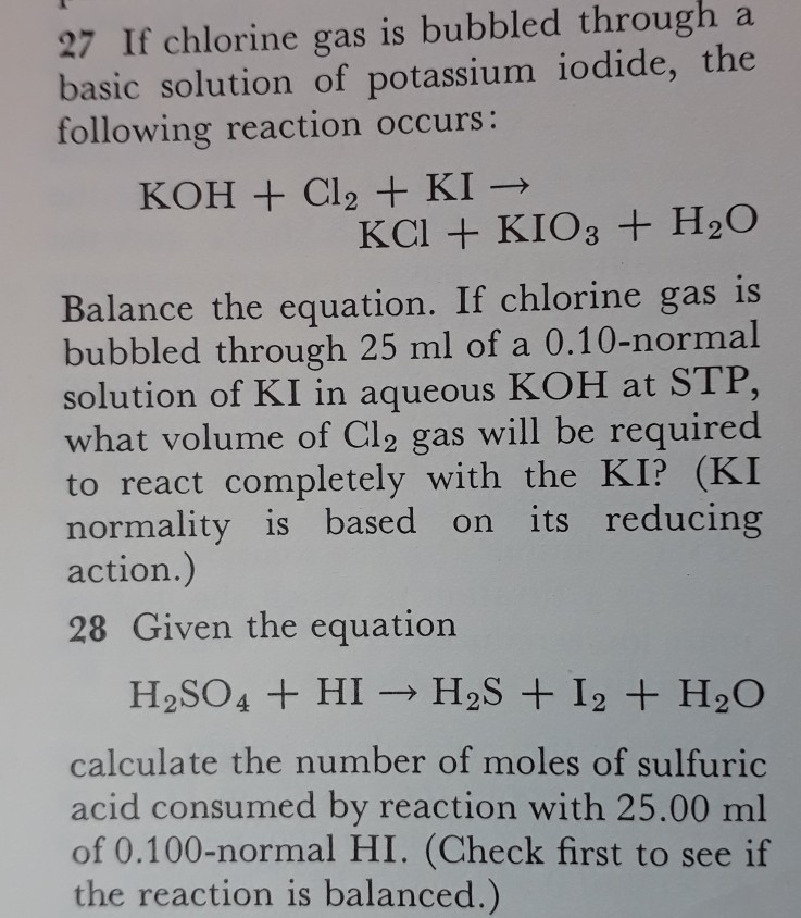 KIO₃ Cl₂ KOH: Phản ứng, Ứng dụng và Những Điều Bạn Cần Biết