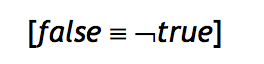 [false -true]