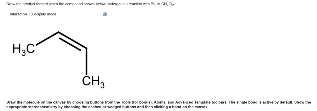 Solved Draw The Product Formed When The Compound Shown Be