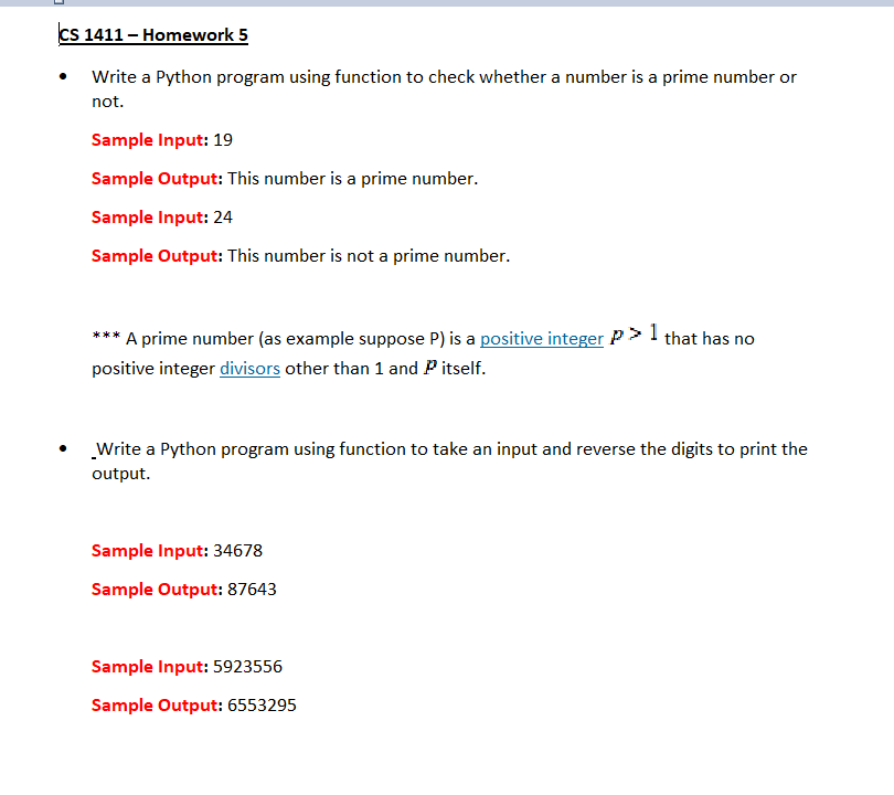 Solved S 1411 Home Work 5 Write A Python Program Using F Chegg Com