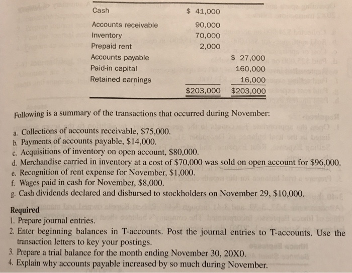 3 37 journal ledger and trial balance alternates chegg com financing activities on the statement of cash flows