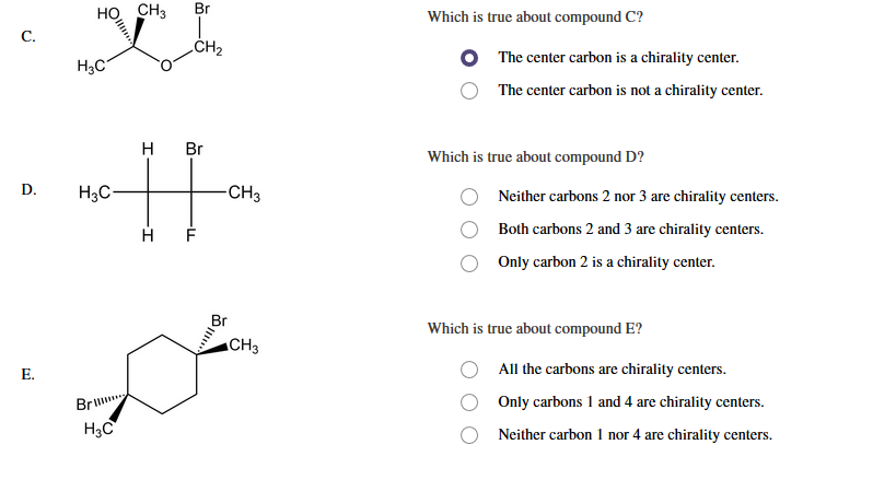 Consider Each Structure And Identify Existance And Chegg 