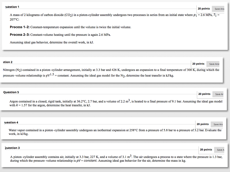 A Mass Of 2 Kilograms Of Carbon Dioxide Co2 In A Chegg 
