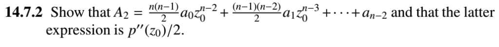 N N 1 14 7 2 Show That A2 Ao2 2a1 3 An 2 An Chegg Com