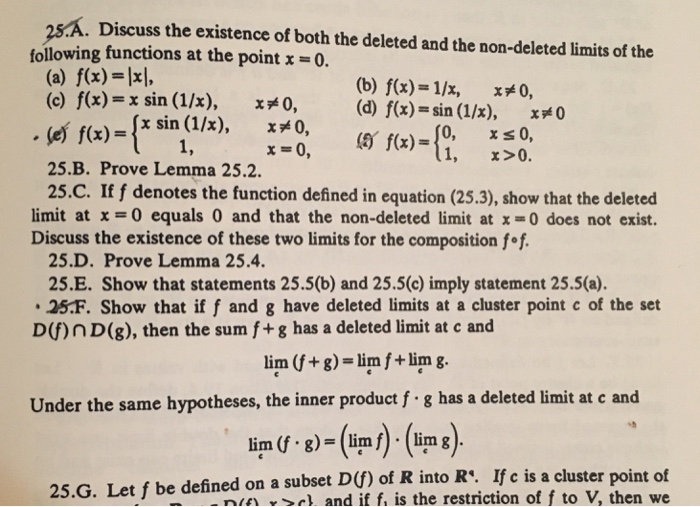 Solved I Need Someone To Help Me With Exercises 25 A E Chegg Com