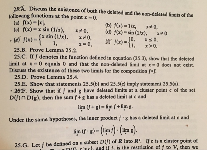 Solved I Need Someone To Help Me With Exercises 25 A E Chegg Com