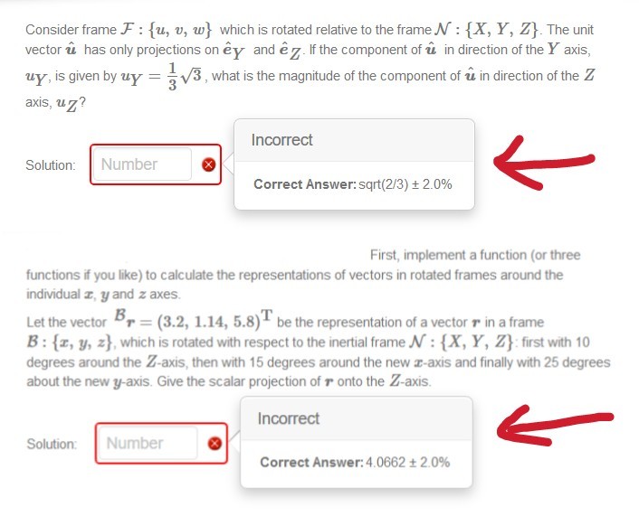 Solved Consider Frame F U V W Which Is Rotated Relative Chegg Com