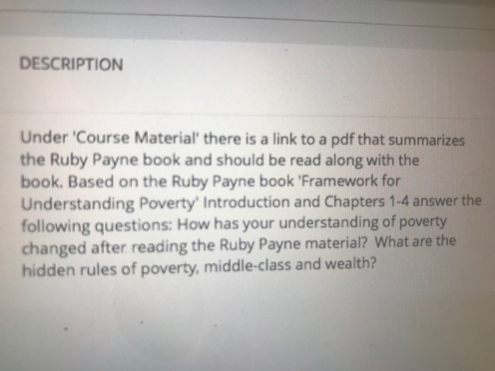 ruby payne understanding poverty