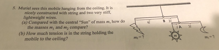 Solved Other Torque Questions Muriel Sees This Mobile Ha