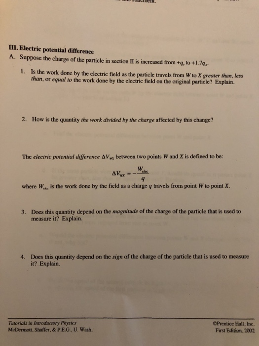 Suppose the particle travels along the straight path wy image