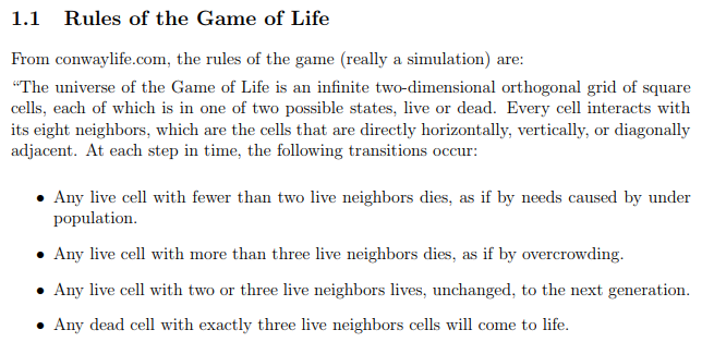 From conwaylife.com, the rules of the game (really a simulation) are: The universe of the Game of Lite is an infinite two-di