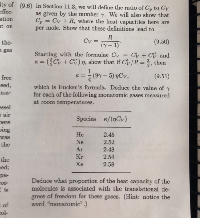 Solved Ity Of 9 6 In Section 11 3 We Will Define The R Chegg Com