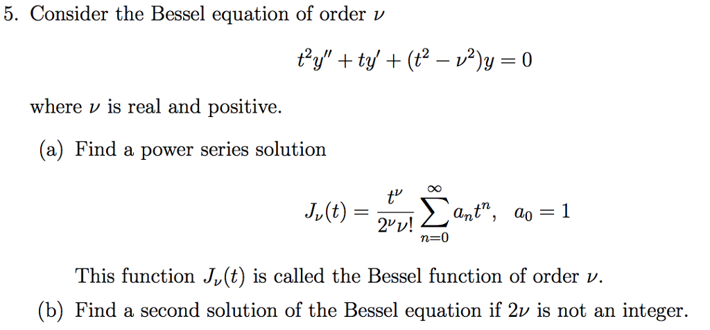 Bessel function