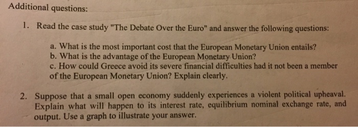 advantages of european monetary union