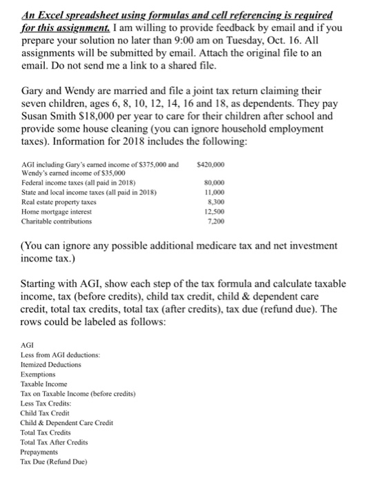 Home Care Tax Credit 2018