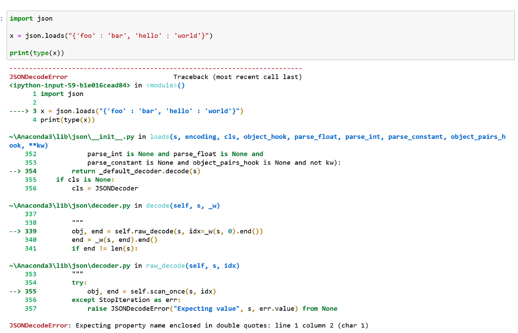 Solved Import Json Xjson.Loads(