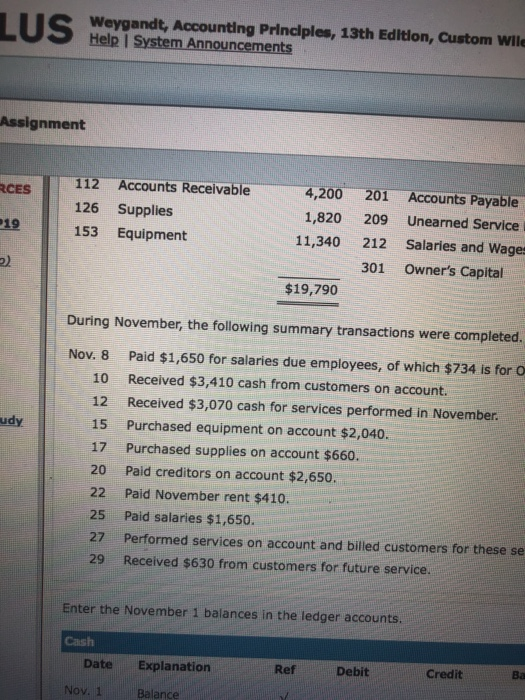 principles of accounting 13th edition