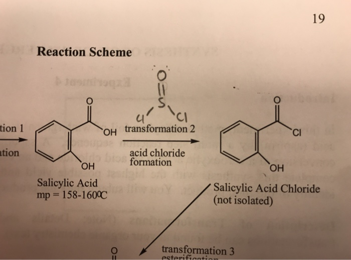 Solved What Is The Mechanism For The Synthesis Of Salicyl