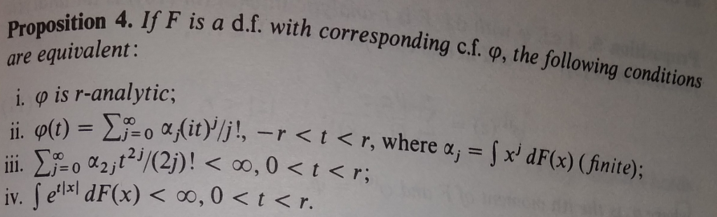 Solved Ition 4 If F Is A Df With Corresponding C F Chegg Com