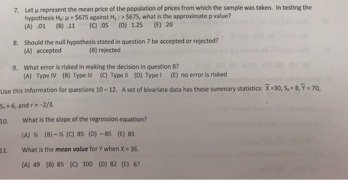 Solved Let M Represent The Mean Price Of The Population O Chegg Com