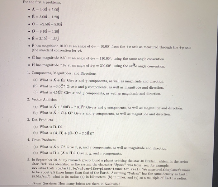 For The First 4 Problems A 4 00 5 00j Chegg Com