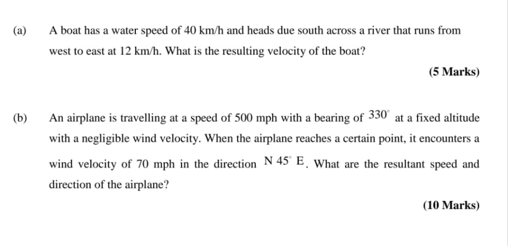 solved a boat has a water speed of 40 km h and heads due chegg com a boat has a water speed of 40 km h and