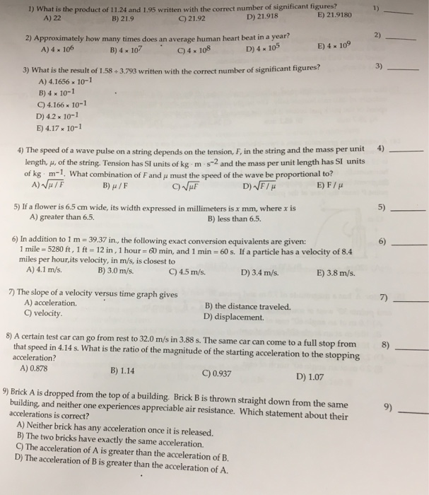 Solved 1 What Is The Product Of 11 24 And 1 95 Written W Chegg Com