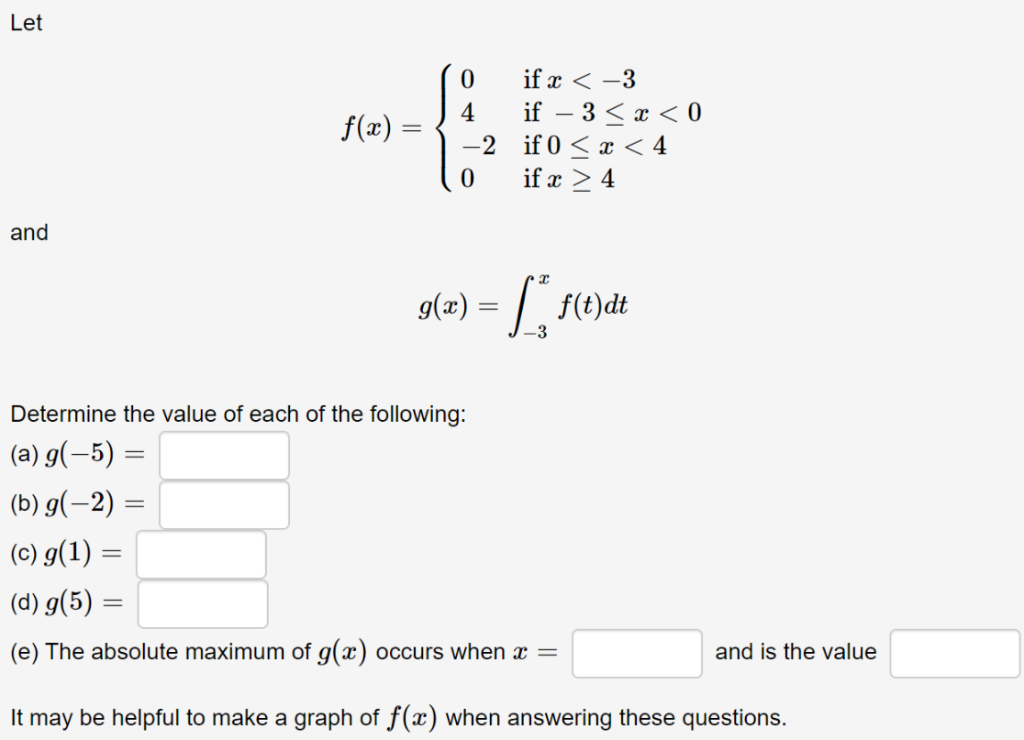 Solved Let F X 04 if X Chegg Com