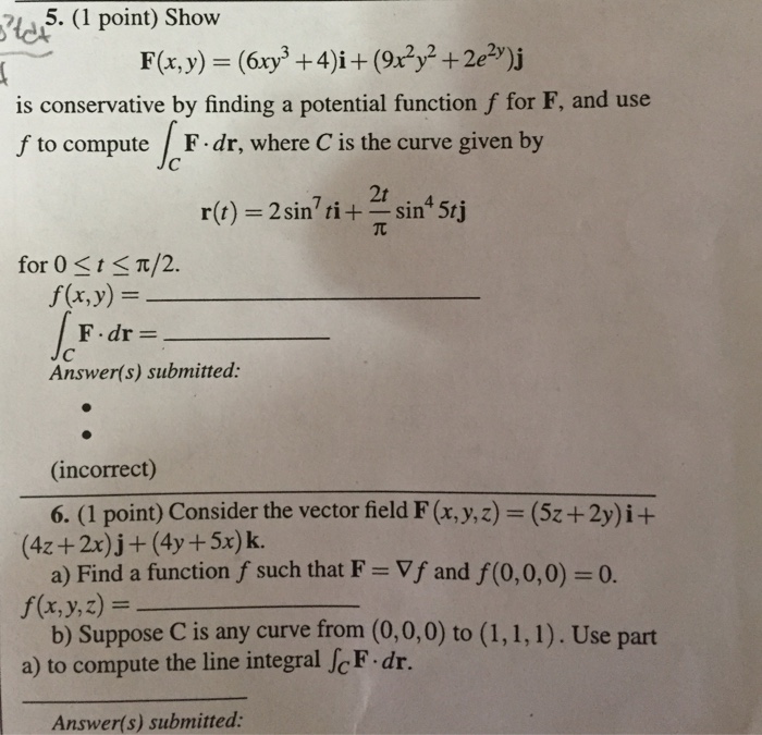 Solved Show F X Y 6xy 3 4 I 9x 2y 2 2e 2y J Is Chegg Com