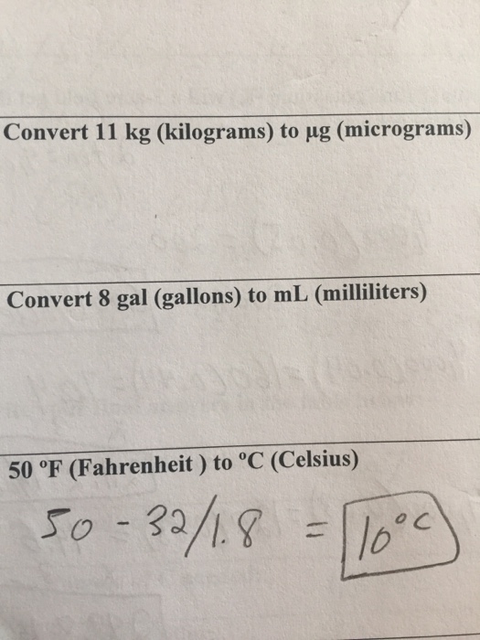 Solved Convert 11 Kg Kilograms To Ug Micrograms Convert Chegg Com