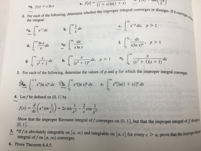 Solved For Each Of The Following Determine The Values Of Chegg Com