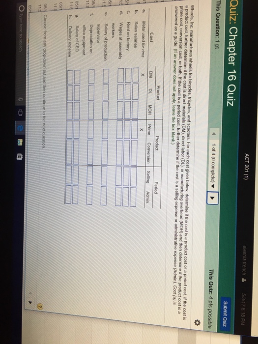 Solved Wheels, Inc. Manufactures Wheels For Bicycles, Tri...