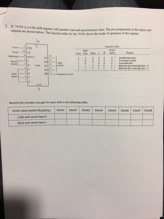 Solved: NS 22 Exam (Fall 201 Name: IC Chips Needed: 74155 ... | Chegg.com