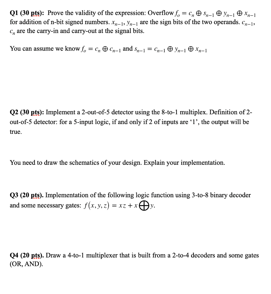 Qi 30 Pts Prove The Validity Of The Expression Chegg Com