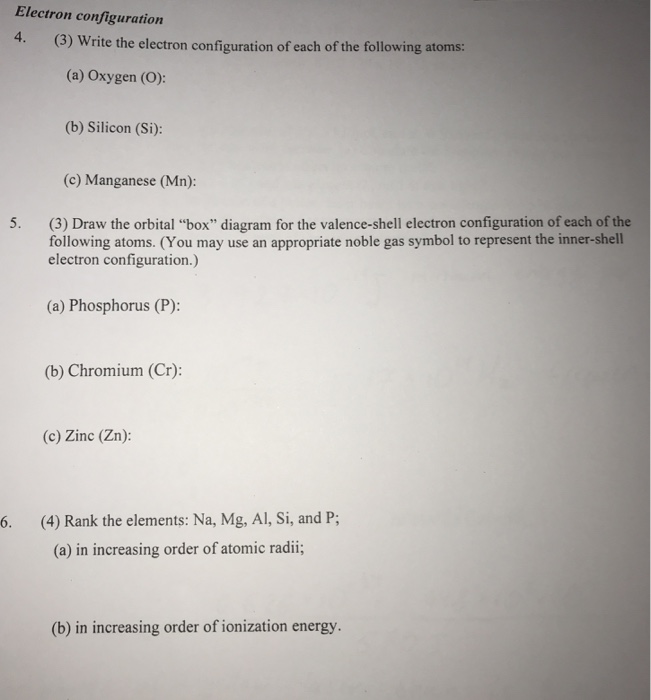 Manganese 3+ Electron Configuration : Draw The Electron Configuration For A Neutral Atom Of Chegg Com / Diamagnetic substances are weakly repelled by a magnetic field, but the effect is too small to be.