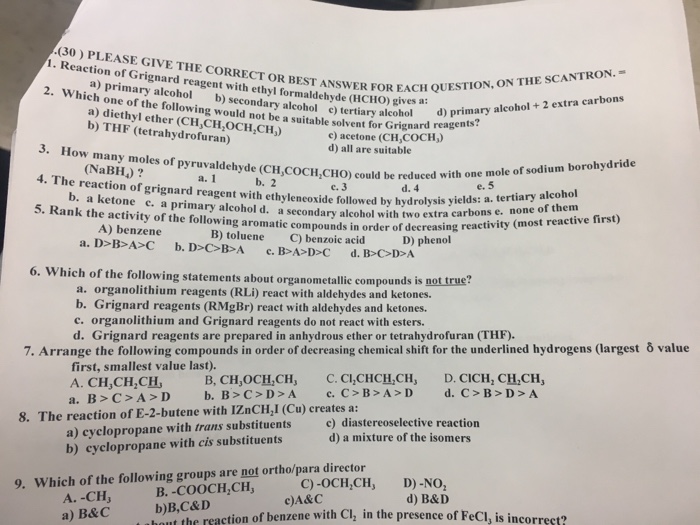 Chemistry Archive April 19, 2017