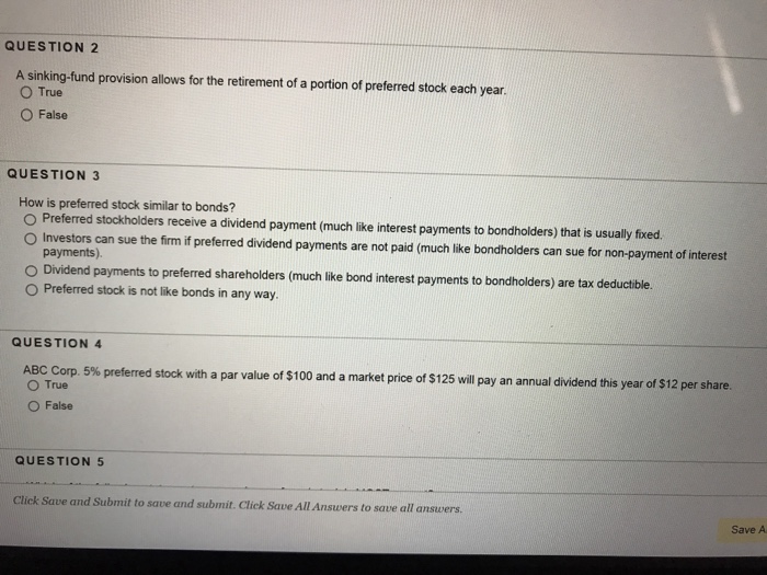 Solved A Sinking Fund Provision Allows For The Retirement