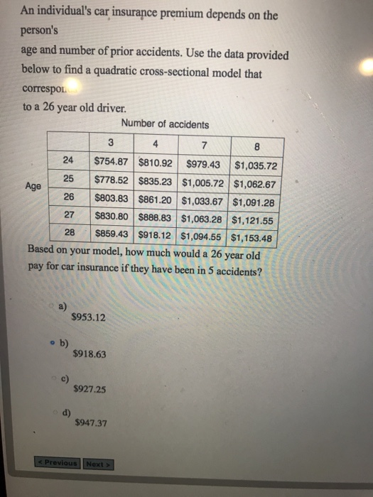 risks insurance accident prices